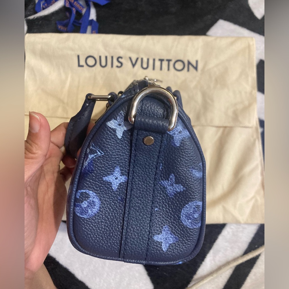 % Authentic Louis Vuitton Mini Keepall Watercolor… - image 3